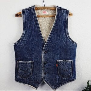 Vintage Levi’s Sherpa Vest